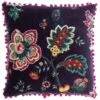 Palampur Floral Velvet Damson Cushion Covers 20'' X 20'' -Ideal Shop damson 1 a4ad784f f6f3 4be0 8745 9777b0ec1b76