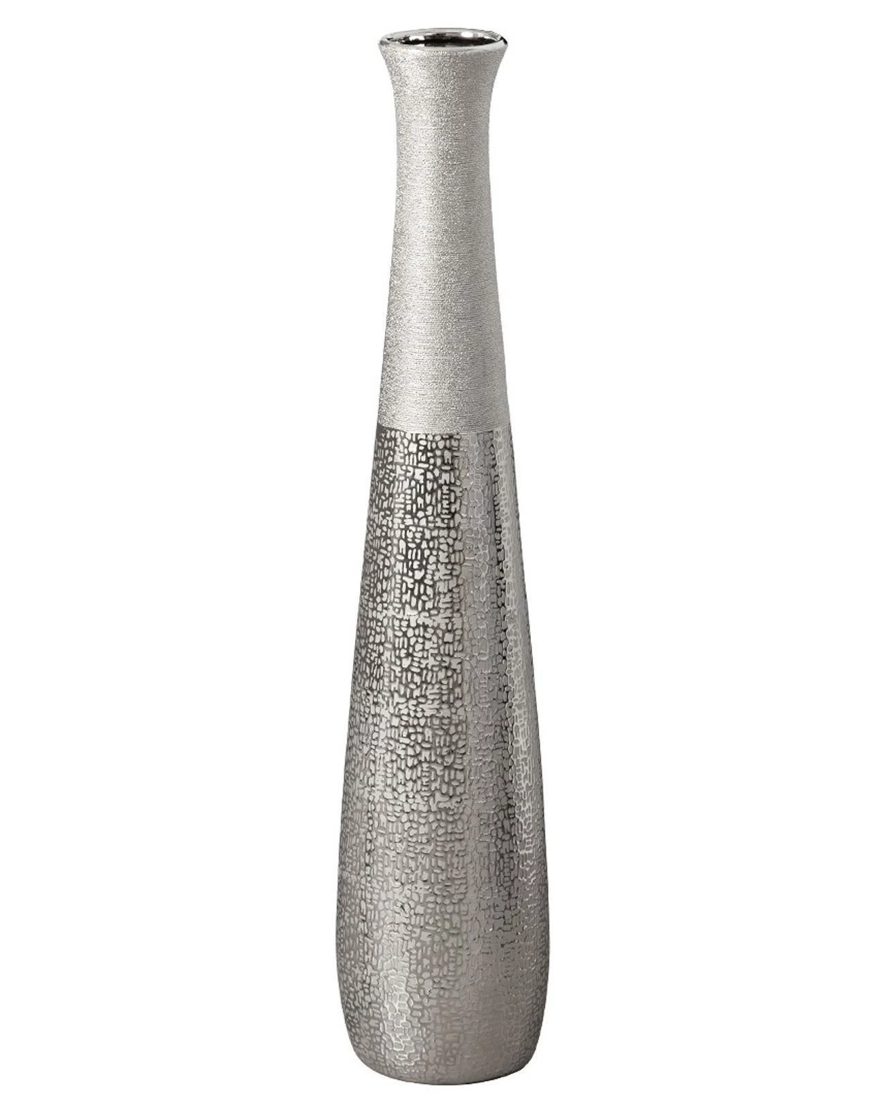 Nova Silver Fluted Floor Vase 6 Nova Silver Fluted Floor Vase - Image 4