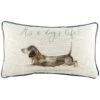 Oakwood 'It's A Dog's Life' Sausage Dog Filled Cushions 12'' X 20'' -Ideal Shop dog 1 0f6b3193 fca4 4682 a601 646d8579eef6