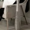 Nova Silver Fluted Floor Vase -Ideal Shop eb1e1756 0388 4a1e 9e4c 3245dcf65059