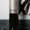 Tall Sela Black & Silver Vase -Ideal Shop edb321ce c704 4f10 aa3f 7ae3784391f4