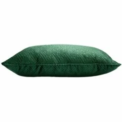 Florence Embossed Velvet Emerald Cushion Covers 22'' X 22'' -Ideal Shop emerald 2 7fa65555 f455 4804 a1be acb712ea5569