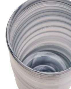 Mira Grey Ripple Effect Tall Glass Vase -Ideal Shop f1d139a8 191e 418e a715 1a8aa11b2961