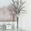 Silver Fluted Glass Vase -Ideal Shop fae2f58a ec60 4c3a bf08 93bfd59c2116