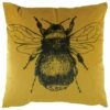 Gold Bee Velvet Gold Cushion Cover 17'' X 17'' -Ideal Shop gold 1 031b030f 1d50 4176 8544 9e0e71aa5a14