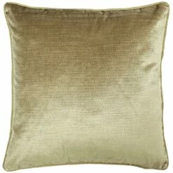 Stella Embossed Snakeskin Sheen Gold Filled Cushions 18'' X 18''
