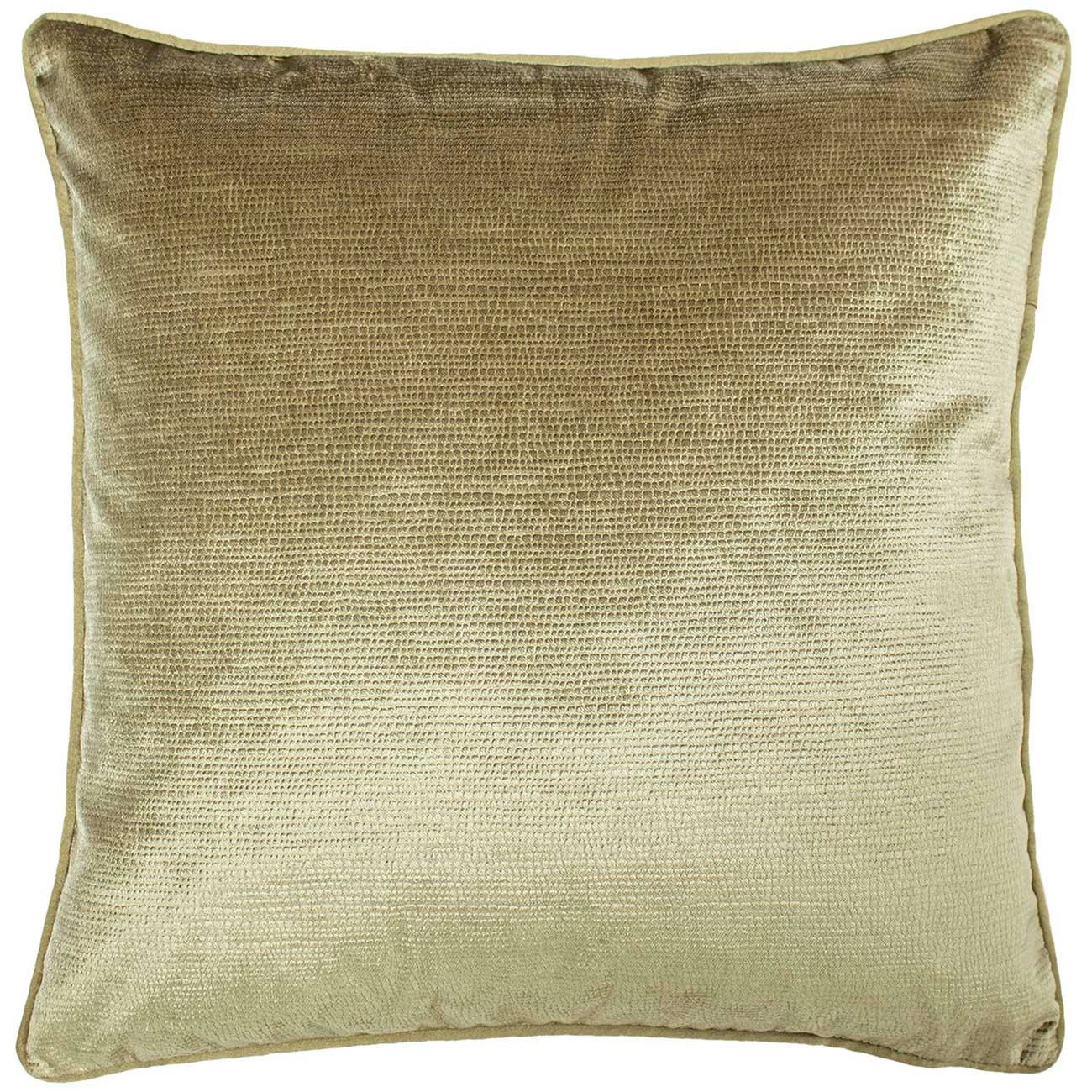 Stella Embossed Snakeskin Sheen Gold Filled Cushions 18'' X 18'' 3 Stella Embossed Snakeskin Sheen Gold Filled Cushions 18'' X 18''
