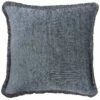 Astbury Fringed Chenille Grey Filled Cushions 20'' X 20'' -Ideal Shop graphite 1 6e4a6f8c 7fa9 431a b0bf 5d21d7e11bc1