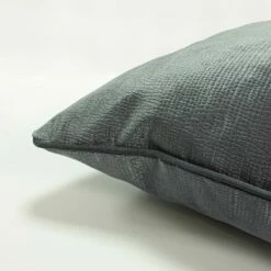 Stella Embossed Snakeskin Sheen Graphite Cushion Covers 18'' X 18'' -Ideal Shop graphite 2 3517baee 0042 46b3 a78f e22e0261d732