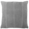 Furn Jagger Ribbed Corduroy Grey Cushion Cover 18'' X 18''