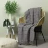 Furn Motti Woven Tufted Stripe Throw Grey 130cm X 180cm -Ideal Shop grey 3 5ea7e254 9d2a 4185 9d28 cb7f5d6bd7bd