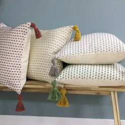 Furn Ezra Woven Stripe Coral Cushion Cover 20'' X 20'' -Ideal Shop group 1 540c26fa ce8e 4752 9bd0 c587e6fd7d5e