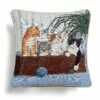 Kittens Woven Tapestry Cushion Cover 18" X 18" -Ideal Shop kittens