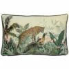 Manyara Leopard Print Velvet Boudoir Cushion Covers 12'' X 20'' -Ideal Shop leopard 1 29090804 57ac 4864 9f27 4c0d7f40597a