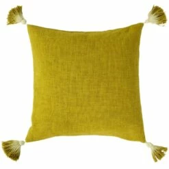 Furn Eden Ombre Tassel Moss Cushion Cover 18'' X 18''
