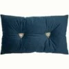 Panther Button Velvet Scatter Boudoir Cushion Navy -Ideal Shop navy 1 ebb66432 2c18 4895 9baf b7f1f10f89d2