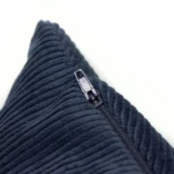 Furn Jagger Ribbed Corduroy Navy Cushion Cover 18'' X 18'' -Ideal Shop navy 5 fb3ef9f4 0e88 4ccb aae2 a6e7a9f6ed88
