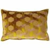 Delano Geometric Lattice Ochre & Blush Cushion Covers 16'' X 24''