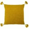 Furn Eden Ombre Tassel Ochre Cushion Cover 18'' X 18'' -Ideal Shop ochre 1 f0f79908 4167 4959 89b4 48ef986e25bf