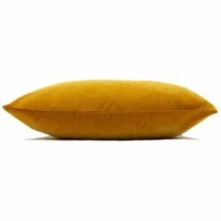 Furn Aurora Ribbed Velvet Ochre Cushion Cover 18'' X 18'' -Ideal Shop ochre 2 77cf128a 44e5 4a7b 8986 32f5d4099840