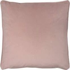 Opulence Soft Velvet Piped Powder Cushion Covers 22'' X 22''