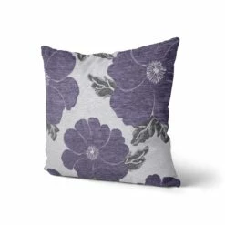 Ideal Kira Poppy Purple Cushion Covers 18" X 18" -Ideal Shop purple 4 fb858d9f e3f3 4565 b96c 708444d43e9e