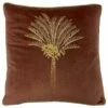 Furn Desert Palm Embroidered Velvet Rock Rose Cushion Cover 20'' X 20'' 2 Furn Desert Palm Embroidered Velvet Rock Rose Cushion Cover 20'' X 20'' -Ideal Shop rose 1 6c0982b9 c959 4c37 8a04 d214ba3a9472