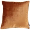 Luxe Velvet Plush Rust Cushion Covers 22'' X 22'' -Ideal Shop rust 1 796b7864 b126 4d9a 879c 30fa6d26a61f