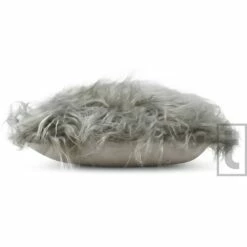 Mongolian Faux Fur Silver Cushion Cover 17'' X 17'' -Ideal Shop silver 2 03a599aa ac5e 4d40 9330 a3e1c4343203