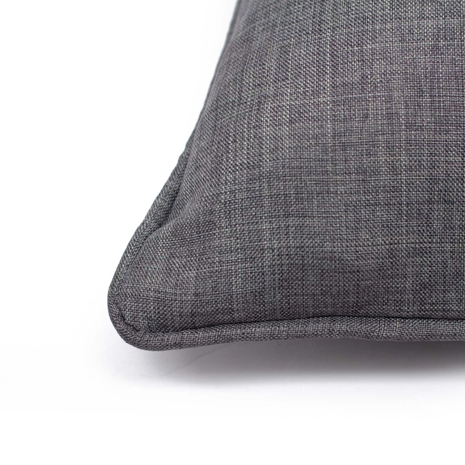 Twilight Plain Weave Silver Filled Cushions 4 Twilight Plain Weave Silver Filled Cushions - Image 2