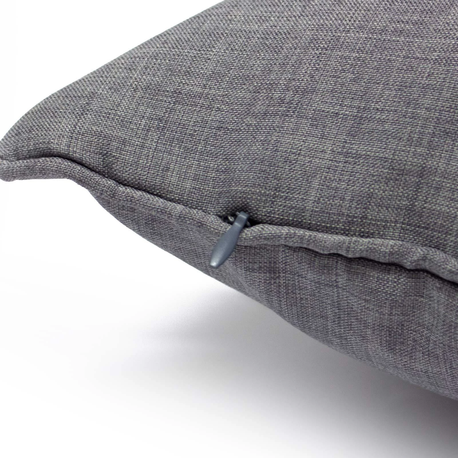 Twilight Plain Weave Silver Filled Cushions 7 Twilight Plain Weave Silver Filled Cushions - Image 5