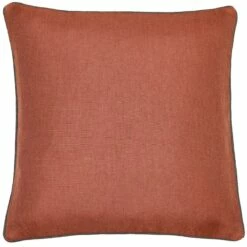 Bellucci Plain Piped Trim Spice Filled Cushions 22'' X 22''