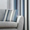 Fusion Whitworth Stripe Blue Cushion Covers 17" X 17" -Ideal Shop w 6 913a39f2 cc3c 44ce 8e60 810466111d11